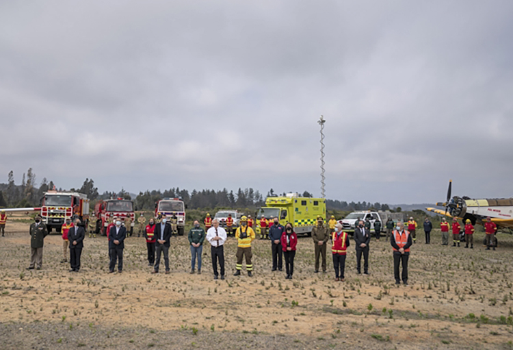 62 aeronaves, vehículos, drones y 3.500 brigadistas combatirán incendios forestales